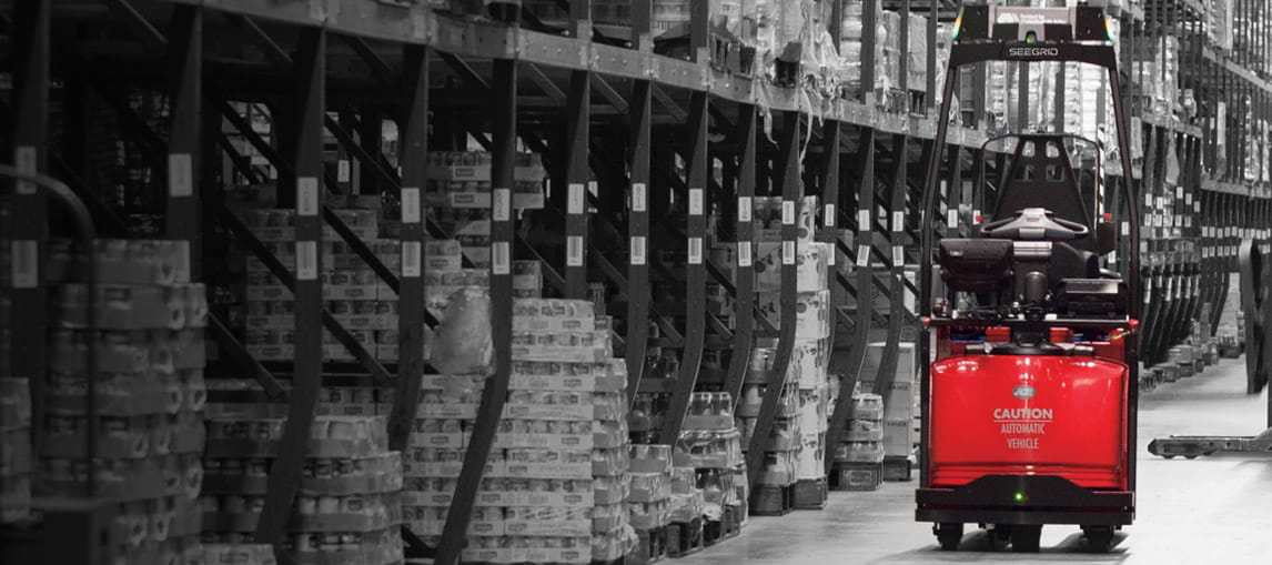 automated forklift, automation